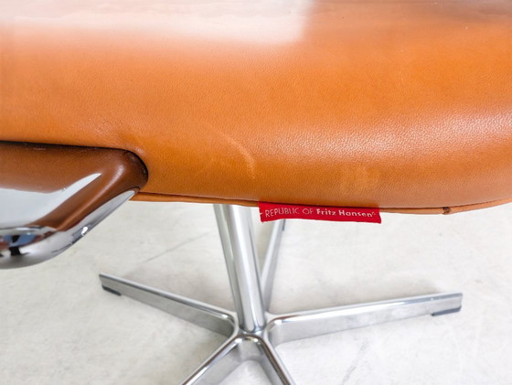 Image 1 of Original 3-piece set of Fritz Hansen Oxford Arne Jacobsen office chairs