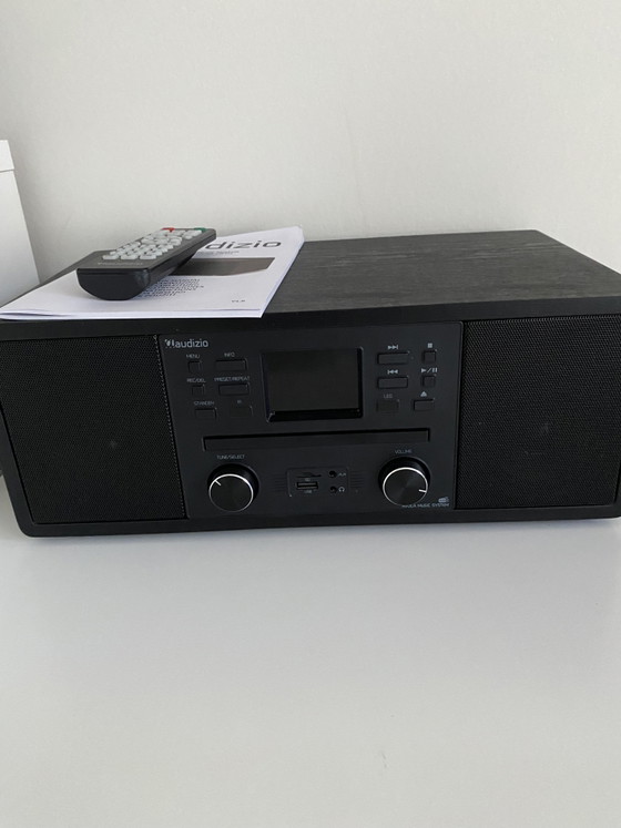 Image 1 of Audizio Avola all-in-one radio internet with CD player DAB FM Bluetooth black