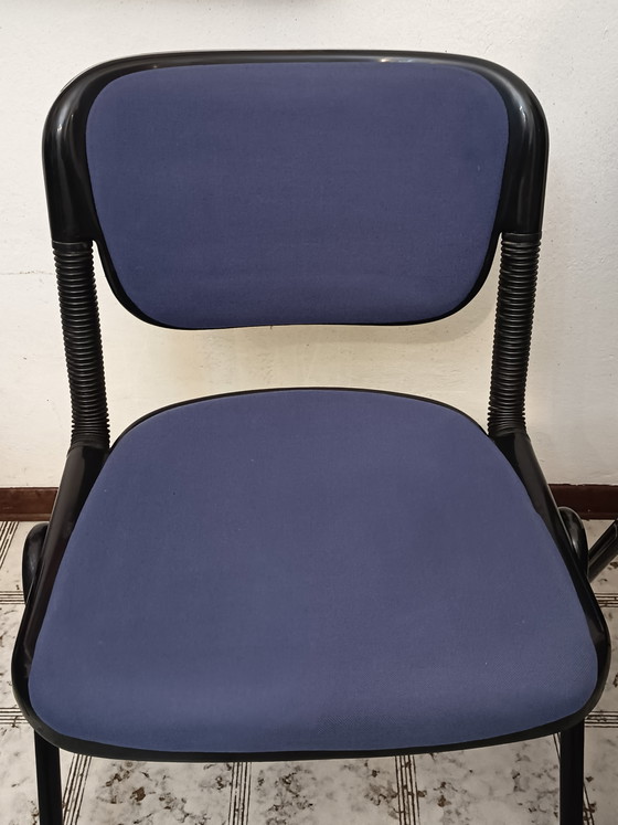 Image 1 of Set van 4 vintage bureaustoelen van Vertebra.