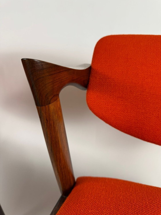 Image 1 of Conjunto de 2 sillas, modelo 42, Kai Kristiansen, Mid Century Design