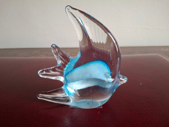 Image 1 of Pez Leonardo de vidrio soplado