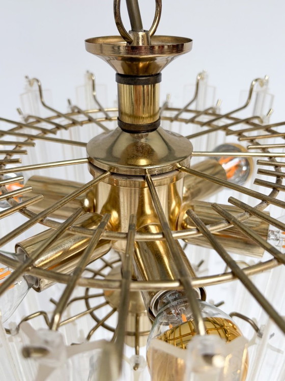 Oostenrijkse Kroonluchter Van Orion, 1970's – Plastic, Metal, Vintage (photo 11 of 17)
