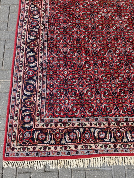Vintage Handgeknoopt Perzisch Bidjar Tapijt – Iran – 305 x 200 cm – Vloerkleden en tapijten, Cotton, Wool (photo 7 of 15)