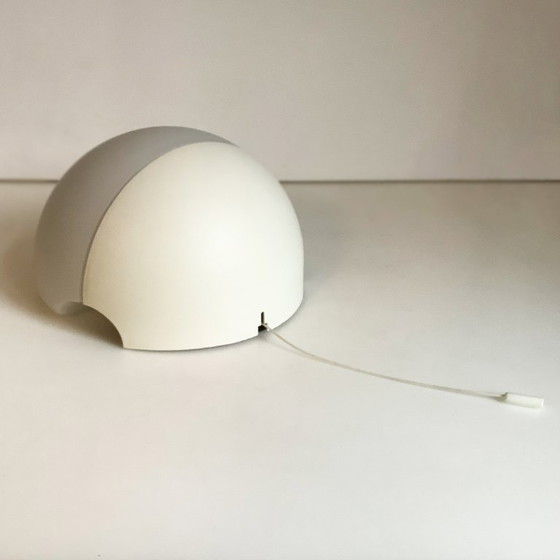 Image 1 of Lampada da parete vintage in vetro dell'era spaziale HP Leuchten Globe anni '70