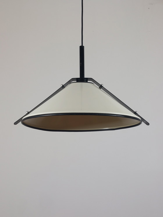 Image 1 of Rara lampada da soffitto postmoderna costruttivista di Gerd Heinz-Laitko