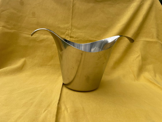 Image 1 of Secchiello per ghiaccio vintage Sambonet in acciaio inox