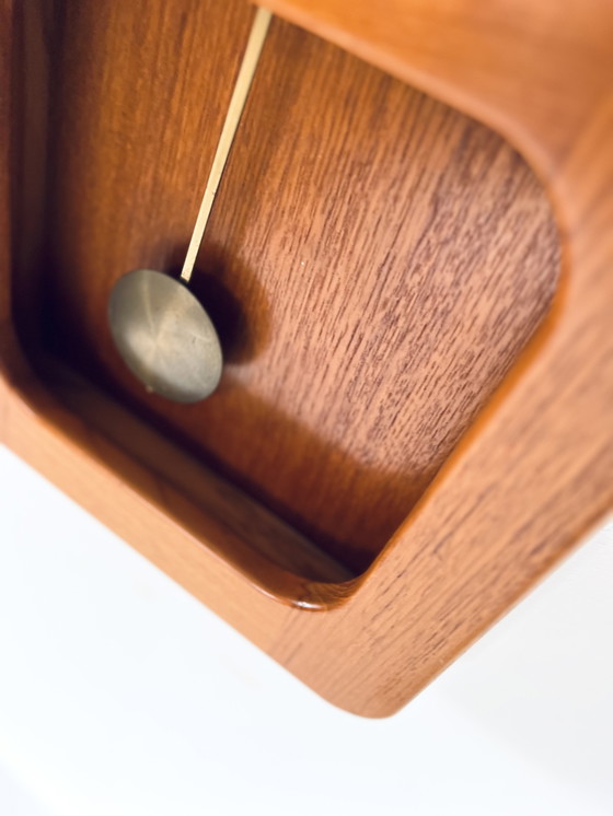 Image 1 of Vintage teak wall clock, DANclock '70