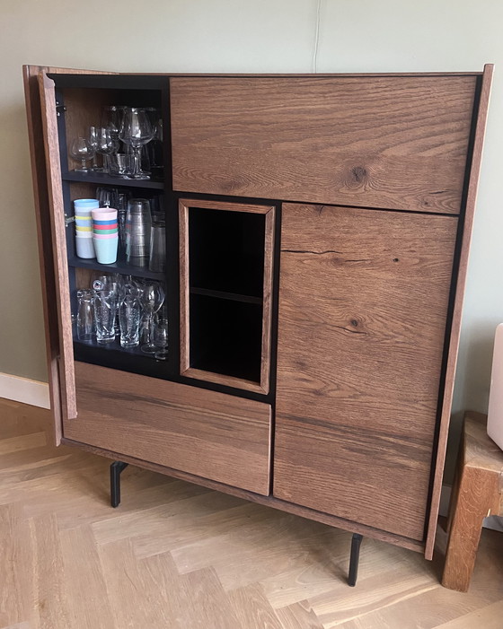 Image 1 of Xooon Halmstad Highboard-Schrank mit Beleuchtung