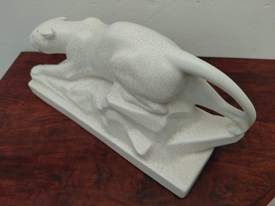 Image 1 of Panther keramiek, Art Deco