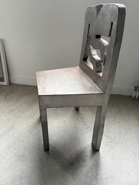 Image 1 of Klaas Gubbels Stoel object staal