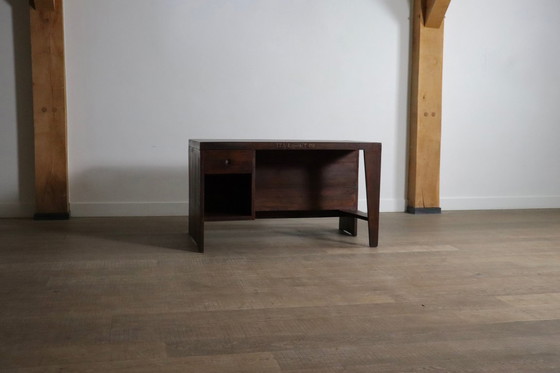 Image 1 of Pierre Jeanneret Pigeonhole Desk PJ-BU-02-A, India 1950s
