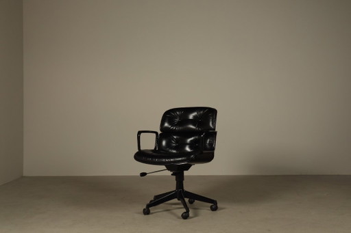 Ennio Fazioli “Parioli” Executive Bürostuhl für MIM Roma, Italien, 1970s