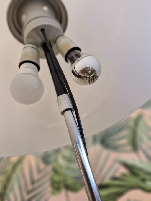 Lámpara de pie vintage en forma de seta Willem Hagoort años 70