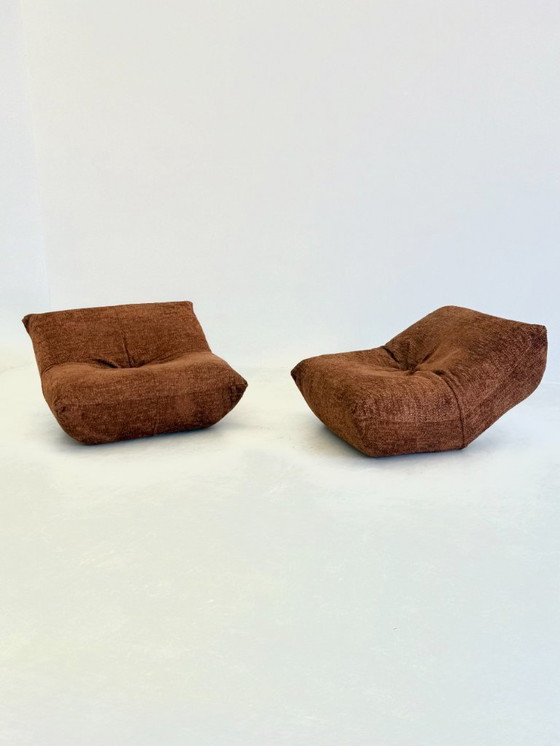 Image 1 of Papillon Loungesessel von Guido Maria Rosati für Giovannetti in Rostbraun