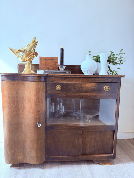 Art Deco display cabinet