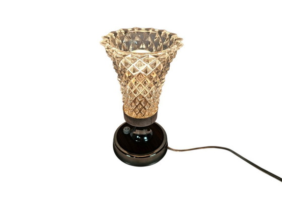 Image 1 of Vintage - Mid Century Modern - Chalice lamp - crystal - Italy - 60's