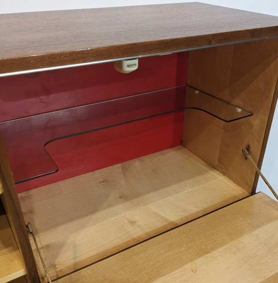 Image 1 of Vintage teakhouten dressoir uit de jaren 60