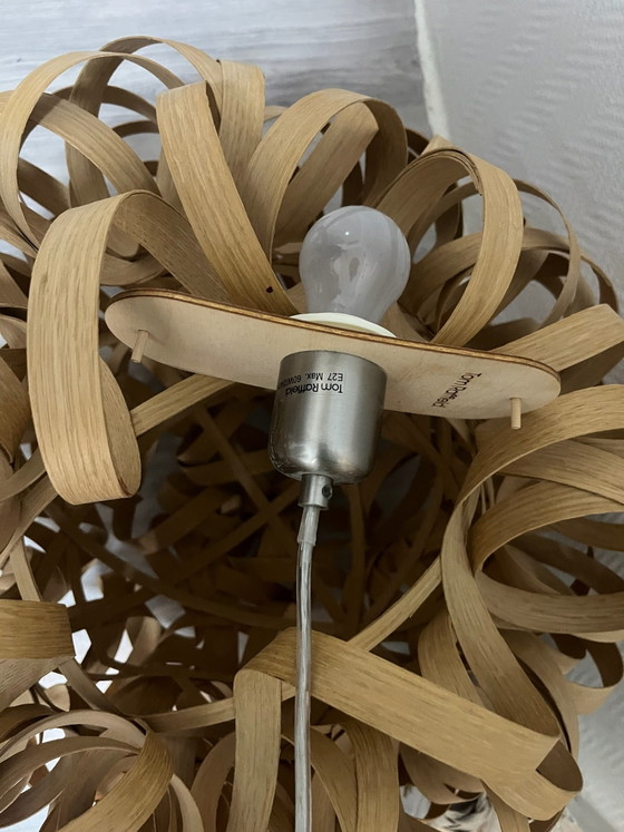 Exklusive Tom Raffield Handgefertigte Eichenholz Pendelleuchte (ø 58 cm), Pendelleuchten, Beige (Foto 4 von 6)