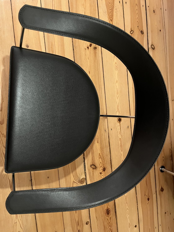 Image 1 of 2x Arrben Italy Ursula Canasta Replika-Stühle Bauhaus Weltraumzeitalter