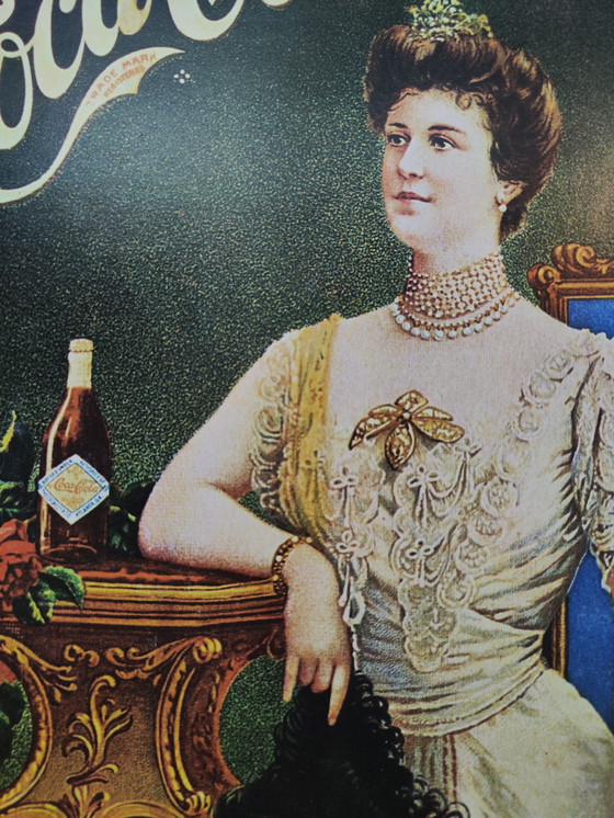 Image 1 of 2 x Coca-Cola advertising sign