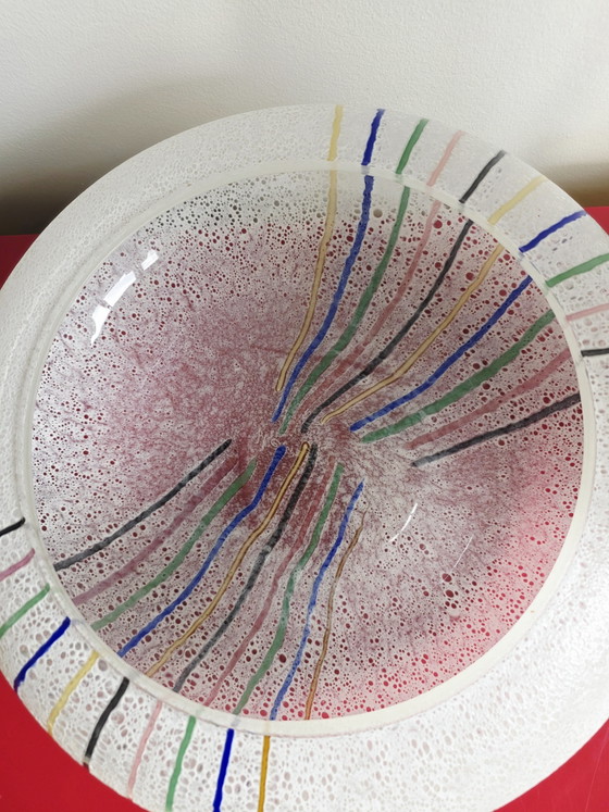 Set Monumentale in Vetro Artistico Murano XXL di Michielotto - Vaso e Ciotola - FIRMATO – Oggetti decorativi (photo 15 of 15)
