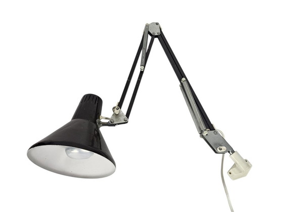 Waso Ledu - WH - Wall light - Architect lamp - Sweden - 80s – Metal, Plastic (photo 6 of 6)