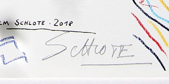 Image 1 of Schlote, Wilhelm - Mainz - Costruzione 3D - firmato a mano