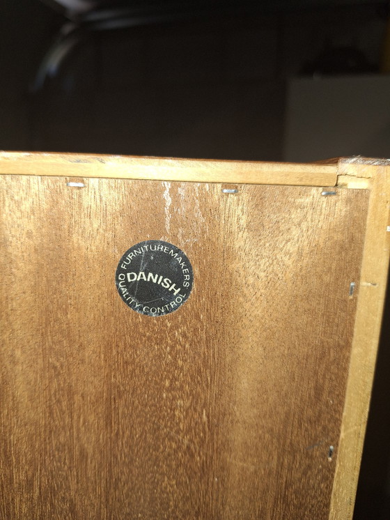 Image 1 of 8
Credenza secretaire d'epoca in teak di Poul Hundevad