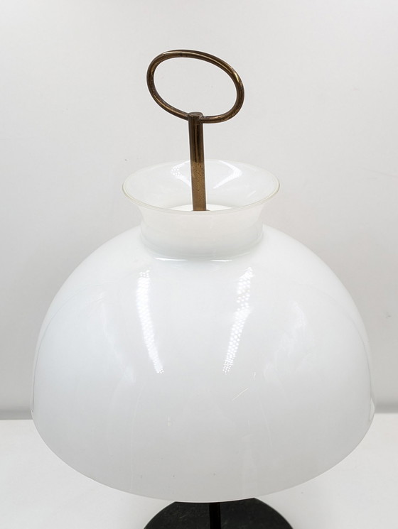 Image 1 of Azucena - Ignazio Gardella - Tafellamp - Arenzano - Messing, Glas