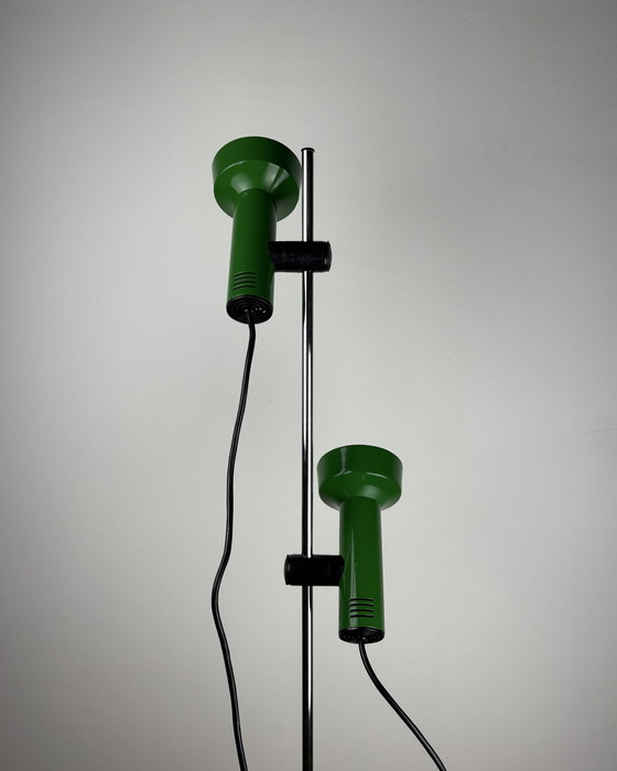 Image 1 of Vintage Floor Lamp by Goffredo Reggiani Italy Space Age 1970s, Adjustable Lamp, Mid Century Modern, 70s Industrial, Spot light