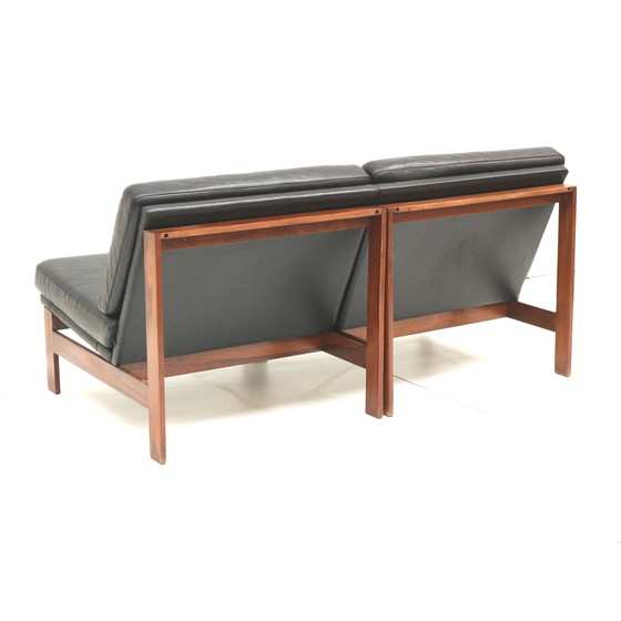 Image 1 of 2x Moduline fauteuils ontworpen door Ole Gjerløv Knudsen & Torben Lind voor Cado, 1960s