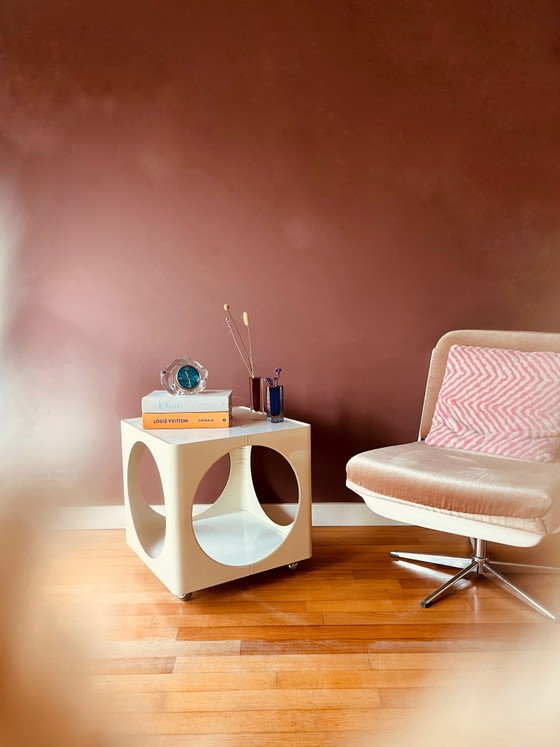 Image 1 of Space Age cube table