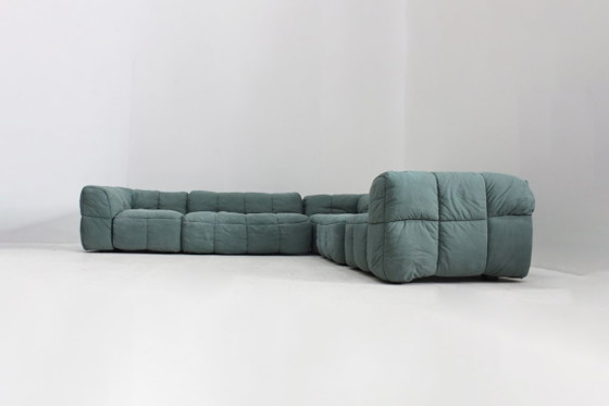 Vintage Modulaire Arflex Strips Sofa van Cini Boeri jaren 70 – Modulaire banken, Cotton (photo 2 of 14)