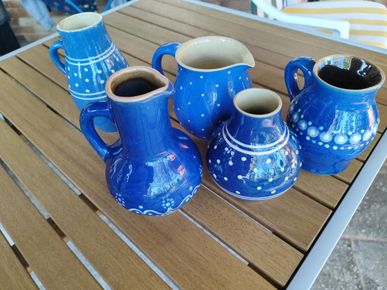 Image 1 of Set "Small Dots" Rustic German Landhaus DDR Retro