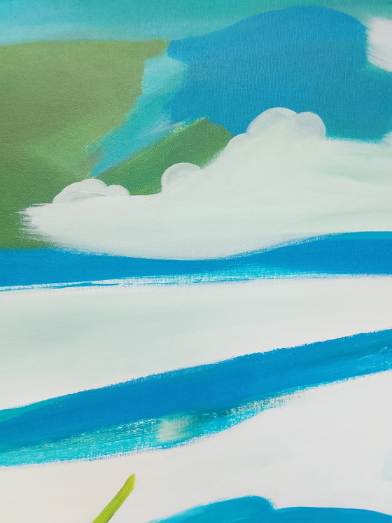 Acrylic Painting #Verde 150x100cm – joart, Paintings & Drawings, Canvas (photo 13 of 15)