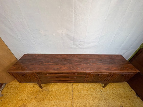 Image 1 of  Mid Century Retro Sideboard by Beautility Circa 1960  A striking mid century modern sideboard by Beautility, dating from the 19