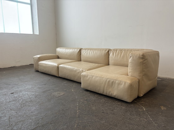 Image 1 of Divano di design Cassina Mex Cube in pelle, condizioni 1A