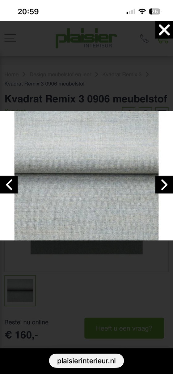Image 1 of Fauteuil Artifort F504 remis à neuf avec Kvadrat Remix