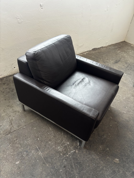 Rolf Benz EGO Divano Designer Poltrona in Pelle – Zona salotto, Leather (photo 6 of 11)