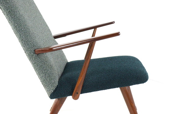 Image 1 of Akerblom Schwedisch Zweifarbiger Sessel Stuhl Vintage