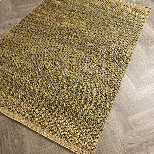 Brinker Carpets Jute Crowd rug - 160x230 forest green