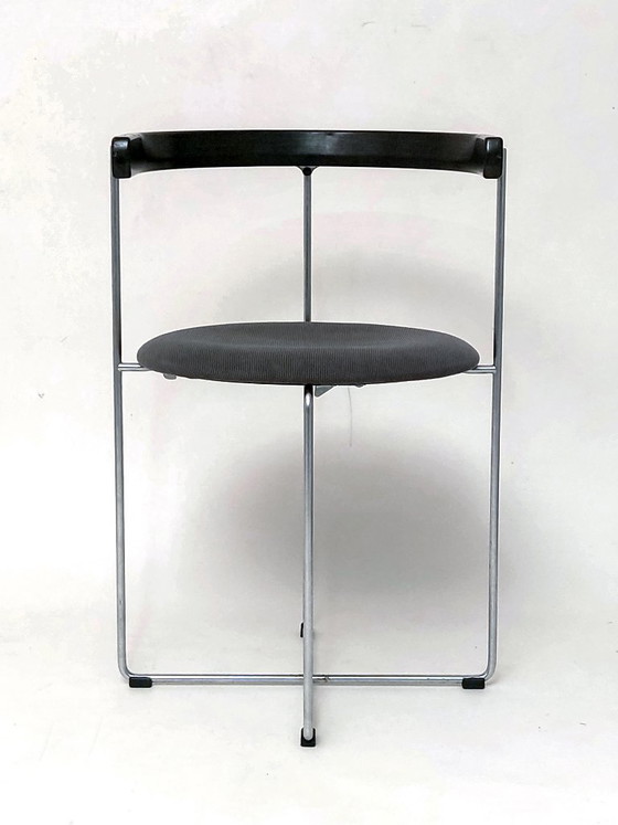 Stoel "Soley" Kusch + Co – Valdimar Hardarson voor Kusch + Co, Klapstoelen, Textile, Vintage (photo 8 of 20)