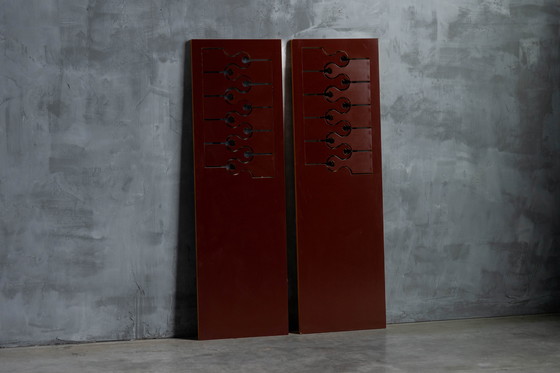 Image 1 of Appendiabiti con specchio 'Scorpion' di Anonima Design per Bonetto, Italia, anni '70