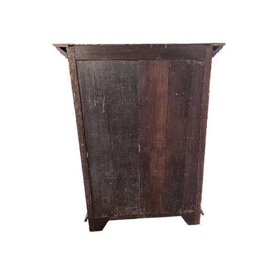 Antico armadio a pannelli in rovere olandese, inizio XVIII secolo – Armadi contenitori, Wood (photo 9 of 9)