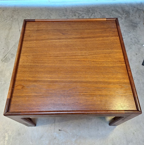 Image 1 of Vintage design Cassina coffee table teak, 1970s.