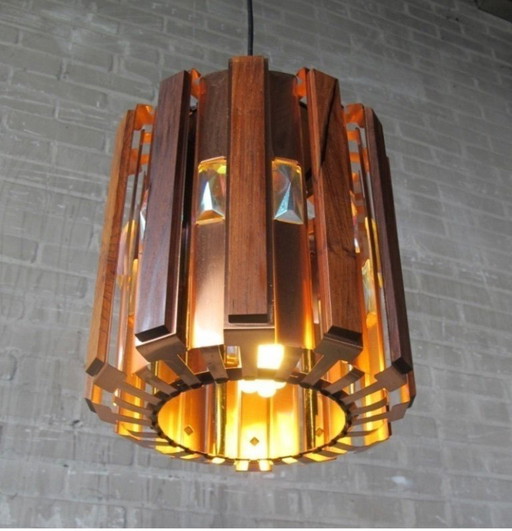 Werner Schou hanglamp pallisander Coronell Electro A/S