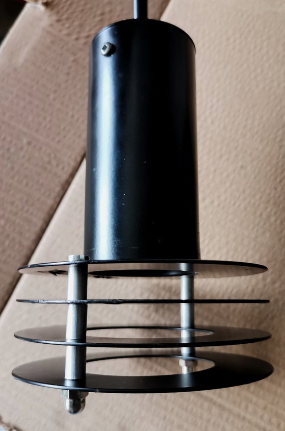 Image 1 of Two vintage Lyfa pendant lamps, Danish design