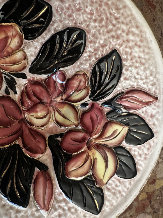 Image 1 of Vallauris ceramic centerpiece / fruit basket / empty pocket - 1960s