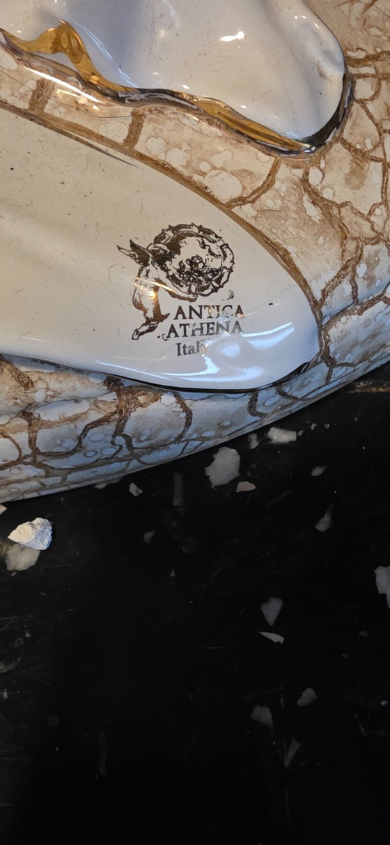 Antica Athena Italia – Vases, Ceramic, Gold (photo 2 of 5)
