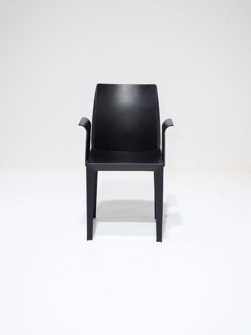 4x Sillas de comedor Poltrona Frau Lola diseño italiano